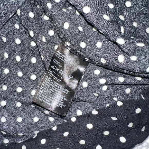H&M Elegant Black and White Polka Dot Dress - Picture 7 of 7